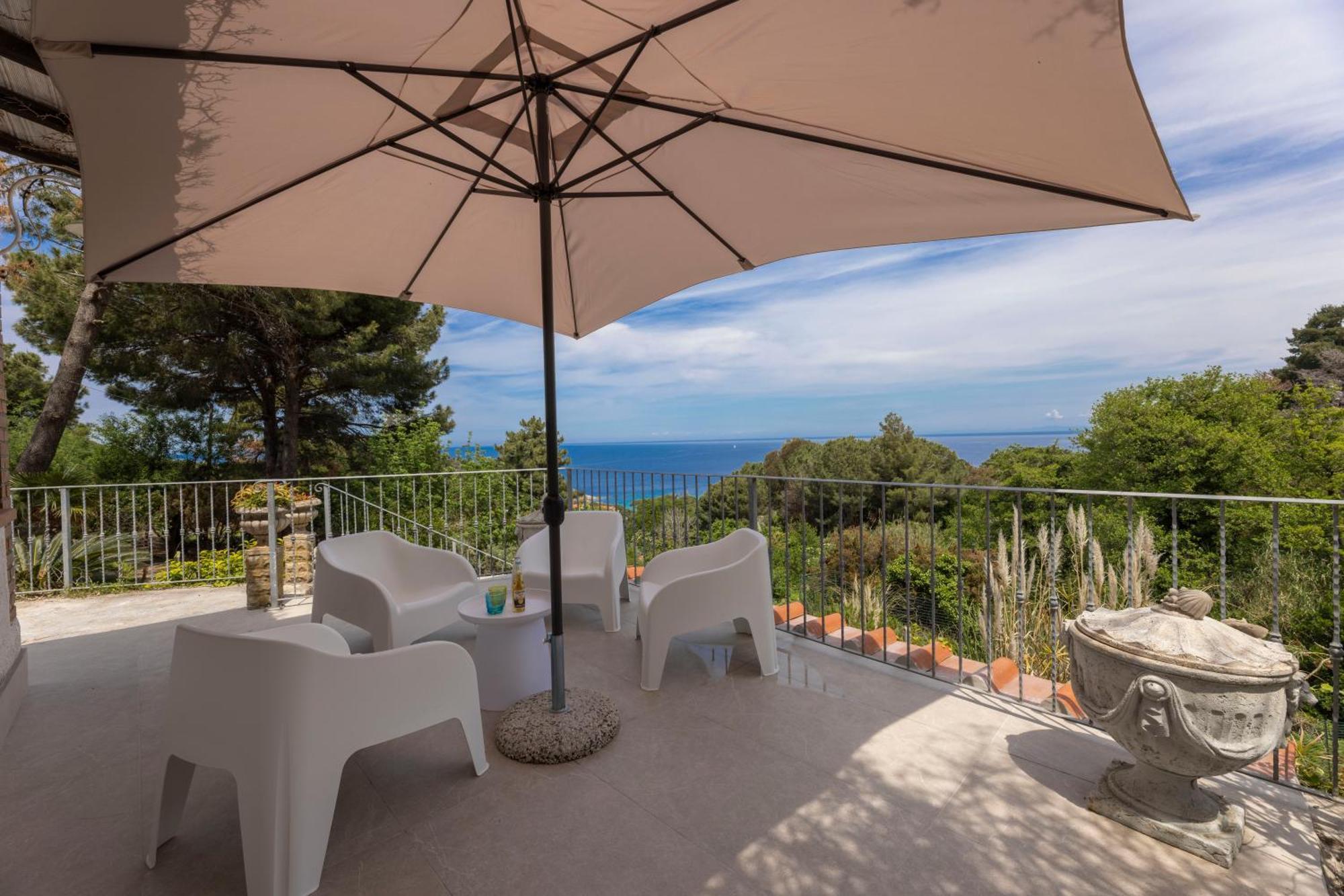 Casa Panoramica Bouganville Сант-Андреа Экстерьер фото